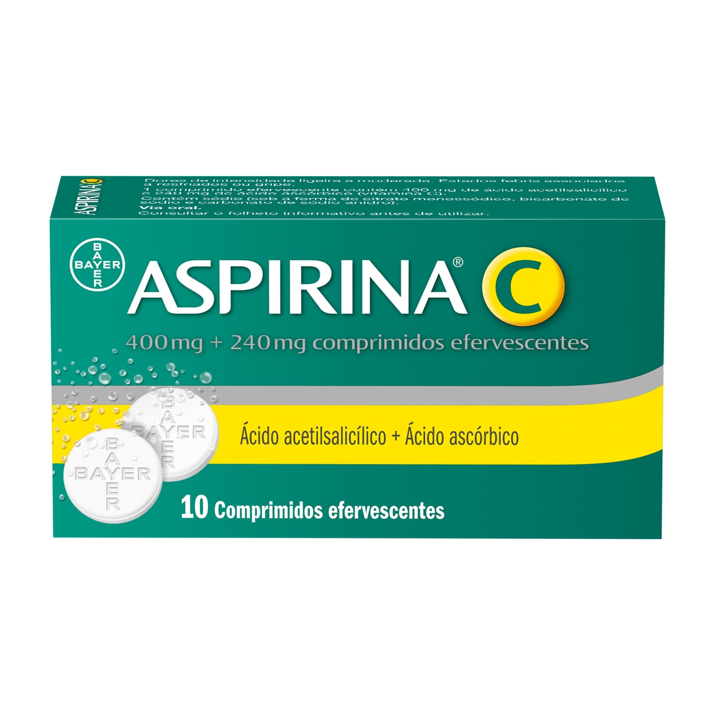 Aspirina® C para constipação
